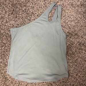 Women’s Old Navy one shoulder Tank Top in Light Sage